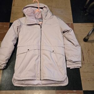 Columbia Girls Pink Jacket Size Large, 14/16 Like New